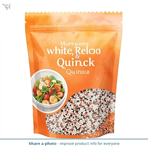 Morrisons White, Red & Black Quinoa 300g