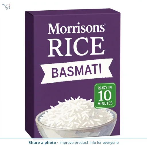 Morrisons Basmati Boil In The Bag Rice