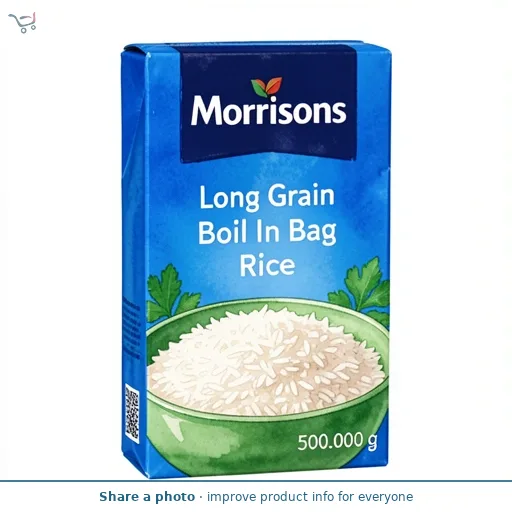 Morrisons Long Grain Boil In The Bag Rice