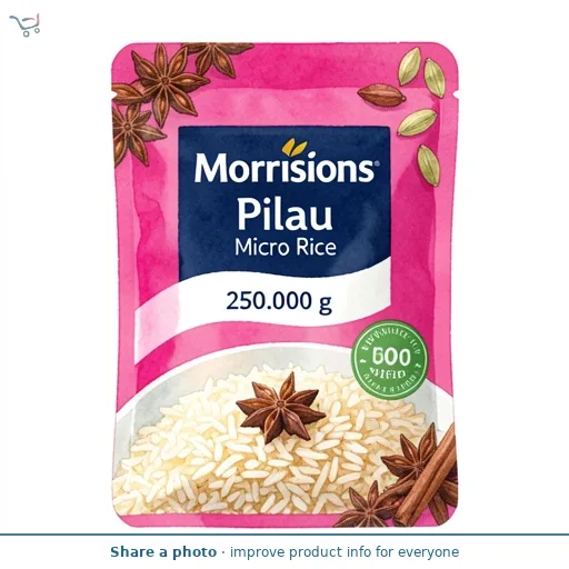 Morrisons Pilau Micro Rice 