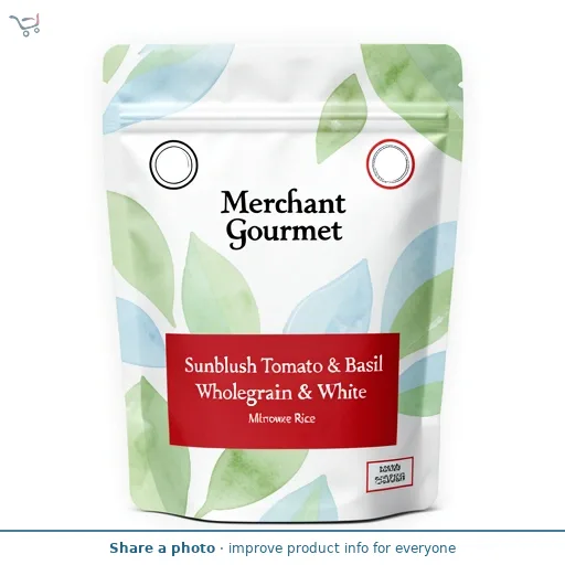 Merchant Gourmet Sunblush Tomato & Basil Wholegrain & White Microwave Rice