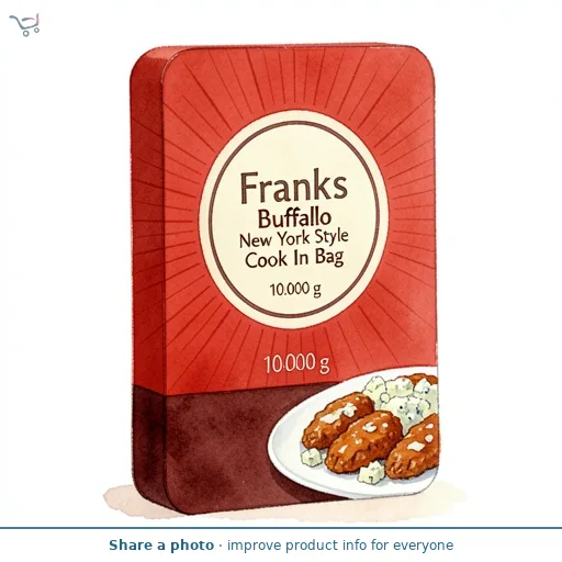 Frank's Buffalo New York Style Cook In Bag