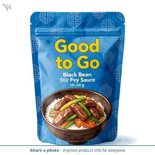 Good To Go Black Bean Stir Fry Sauce 120g
