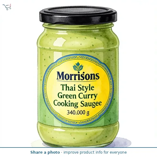 Morrisons Green Thai Style Green Curry Cooking Sauce   340g