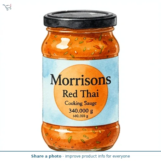Morrisons Red Thai Cooking Sauce 