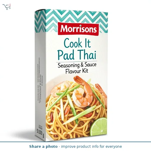 Morrisons Cook It Pad Thai Noodles Seasoning & Sauce Flavour Kit 50g