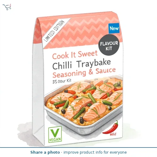 Morrisons Cook It Sweet Chilli Traybake Seasoning & Sauce Flavour Kit 35g