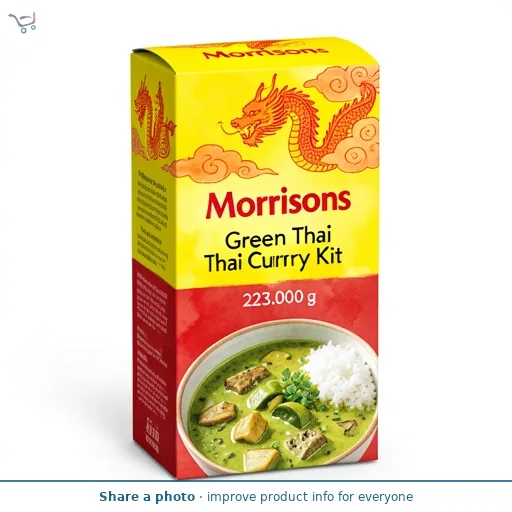 Morrisons Green Thai Curry Kit 223g