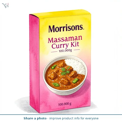 Morrisons Massaman Curry Kit 100g