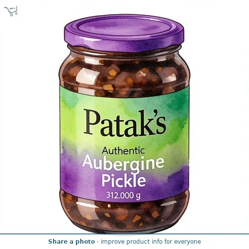 Patak's Authentic Aubergine Pickle 312g