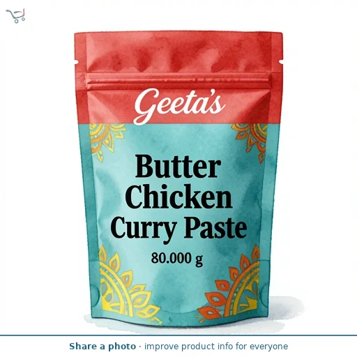 Geeta's Butter Chicken Curry Paste 80g
