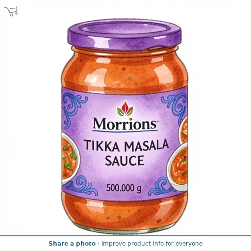 Morrisons Low Fat Tikka Masala Sauce 