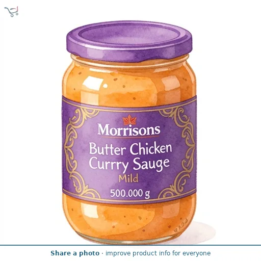 Morrisons Butter Chicken Curry Sauce Mild 500g