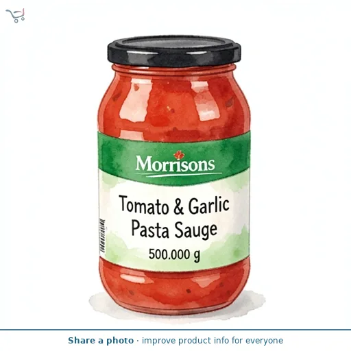 Morrisons Tomato & Garlic Pasta Sauce