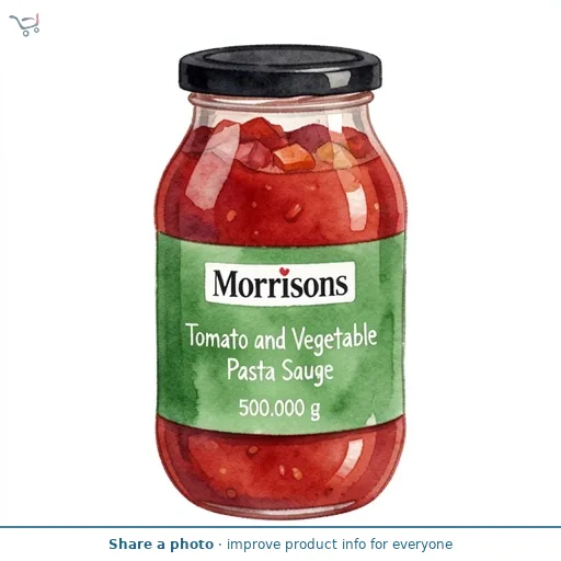 Morrisons Tomato and Vegetable Pasta Sauce