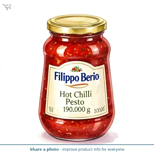 Filippo Berio Hot Chilli Pesto   190g