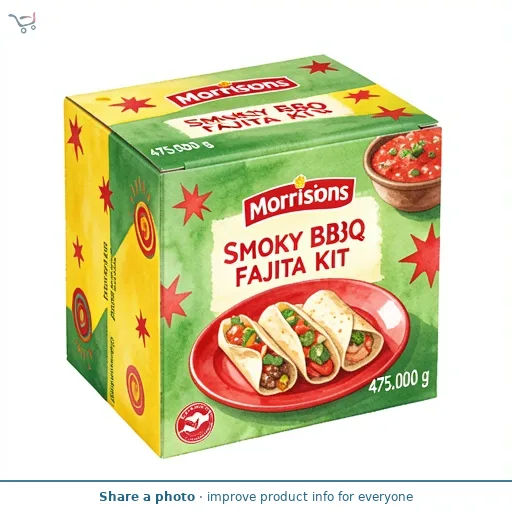 Morrisons Smoky BBQ Fajita Kit