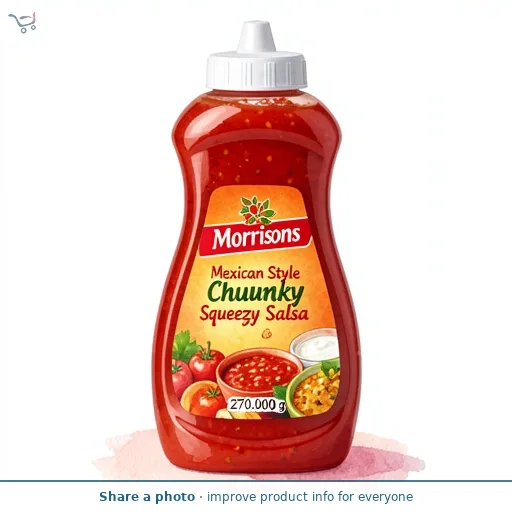Morrisons Mexican Style Chunky Squeezy Salsa 270g