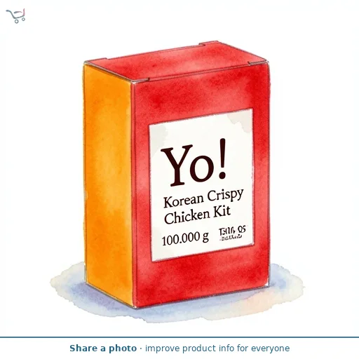 Yo! Korean Crispy Chicken Kit 100g