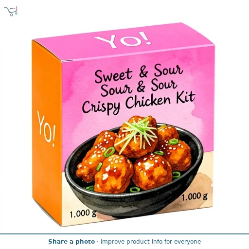 Yo! Sweet & Sour Crispy Chicken Kit 