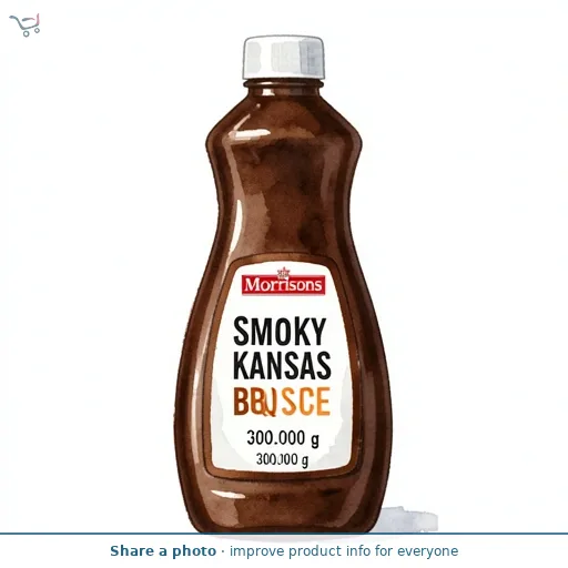 Morrisons Smoky Kansas Style BBQ Sauce 300g