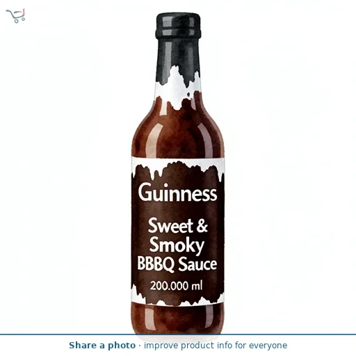 Guinness Sweet & Smoky BBQ Sauce 200ml