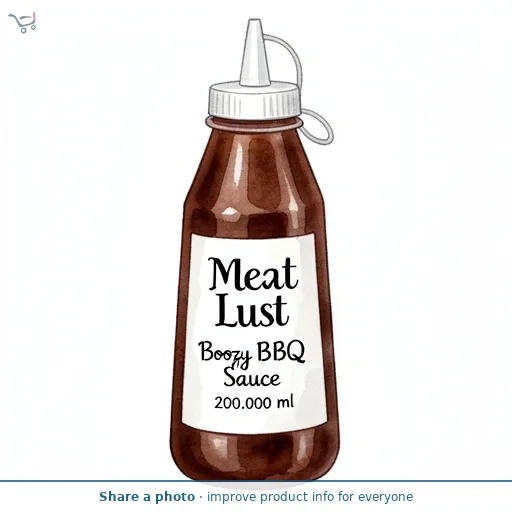 Meat Lust Boozy BBQ Sauce 200ml