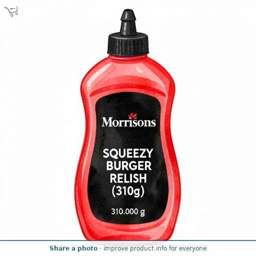 Morrisons Squeezy Burger Relish (310g)