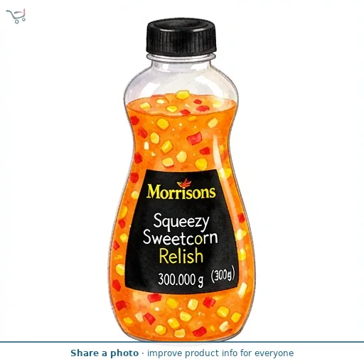 Morrisons Squeezy Sweetcorn Relish (300g)
