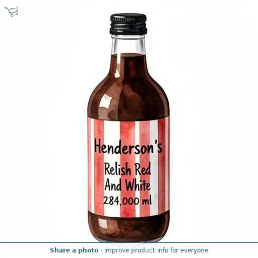 Henderson's Relish Red And White 284ml