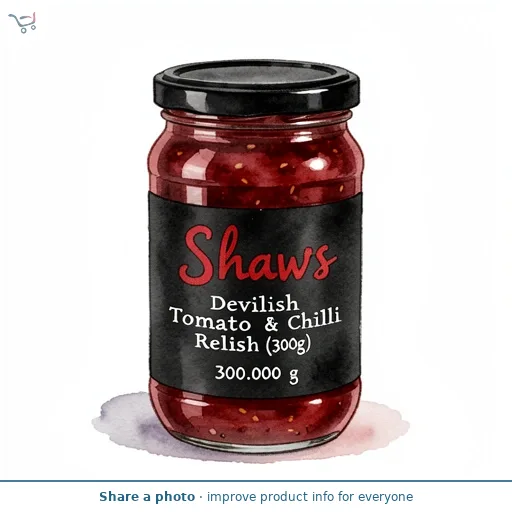 Shaws Devilish Tomato & Chilli Relish (300g)