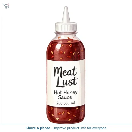 Meat Lust Hot Honey Sauce 200ml