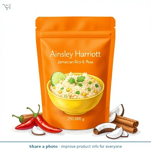 Ainsley Harriott Jamaican Rice & Peas 