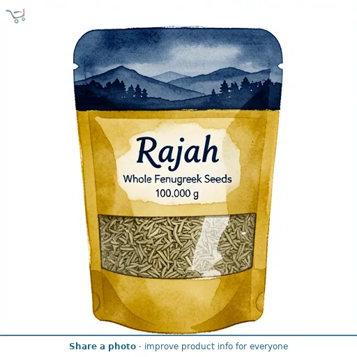 Rajah Whole Fenugreek Seeds