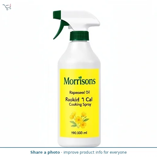 Morrisons Rapeseed Oil 1 Cal Cooking Spray
