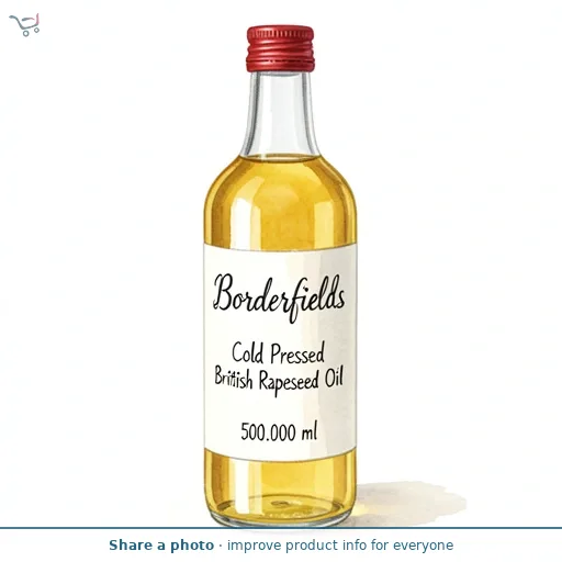 Borderfields Cold Pressed British Rapeseed Oil