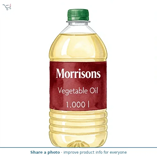 Morrisons Vegetable Oil    1l