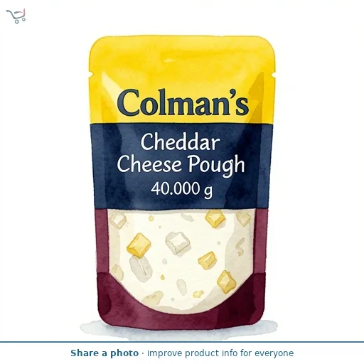 Colman's Cheddar Cheese Sauce Pouch