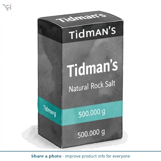 Tidman's Natural Rock Salt