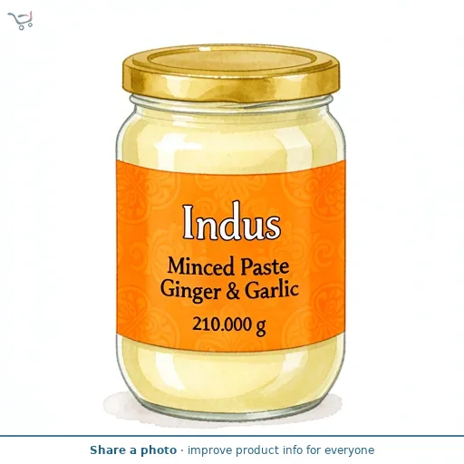 Indus Minced Paste Ginger & Garlic 