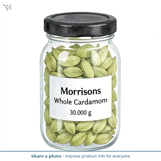 Morrisons Whole Cardamom   