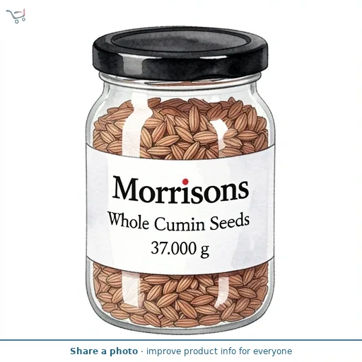 Morrisons Whole Cumin Seeds 37g