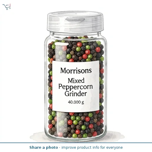 Morrisons Mixed Peppercorn Grinder