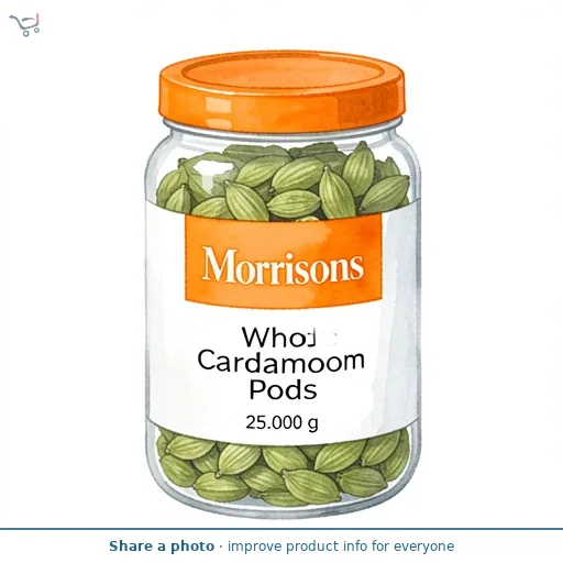 Morrisons Whole Cardamom Pods