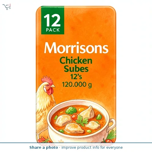 Morrisons Chicken Stock Cubes 12's