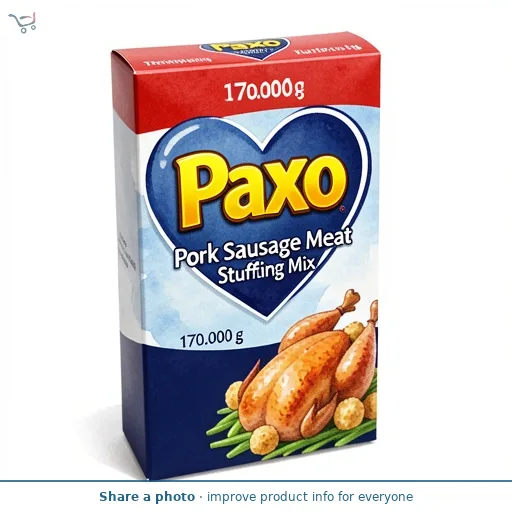 Paxo Pork Sausage Meat Flavour Stuffing Mix 170g
