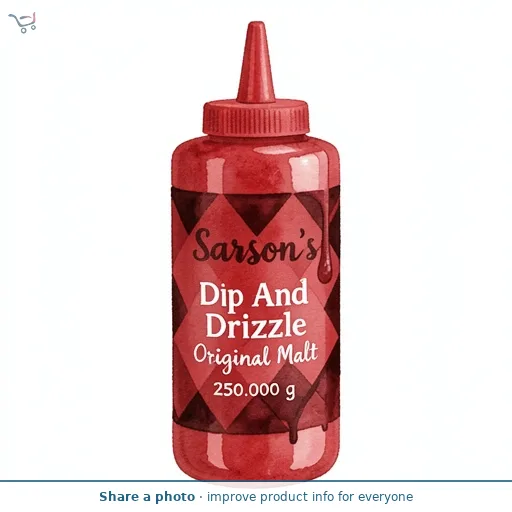 Sarson's Dip And Drizzle Original Malt   250g