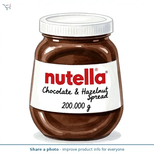 Nutella Chocolate & Hazelnut Spread