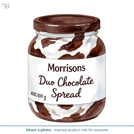 Morrisons Duo Chocolate Spread 