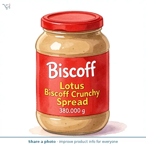 Lotus Biscoff Crunchy Spread   380g
